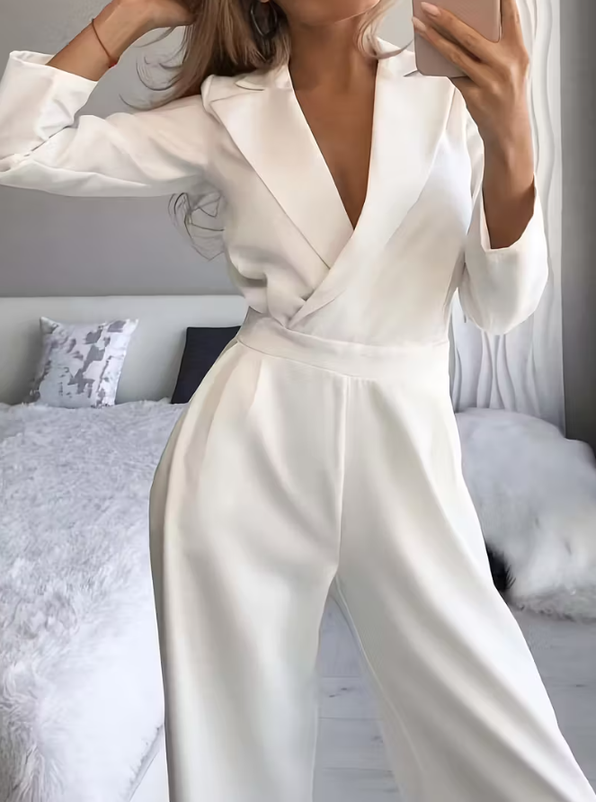 Alonza – Elegant overall med långa ärmar