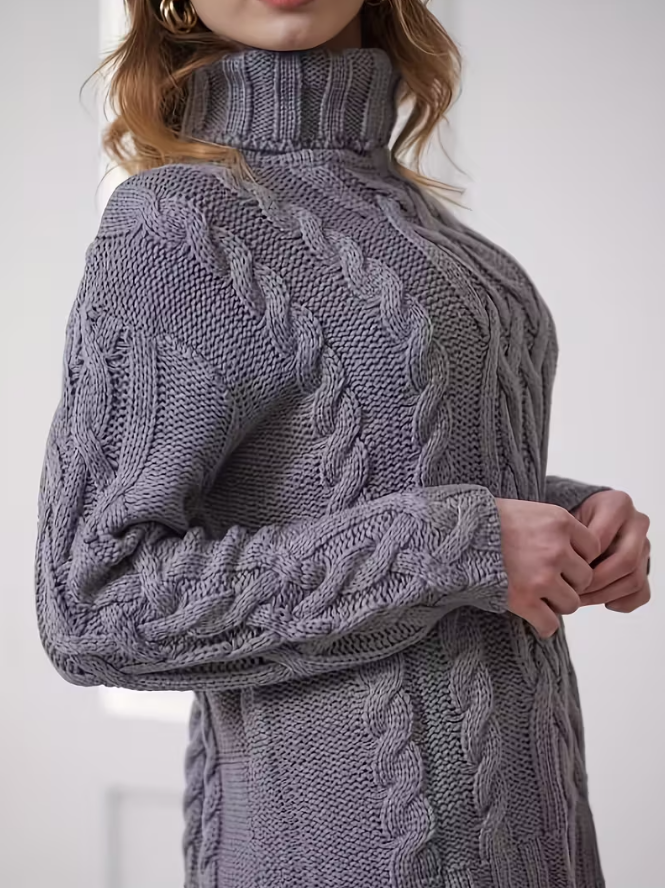 Eloria – Polotröja i Finstickat Material