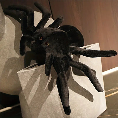 Arachnura – Jätte Svart Spindel Plysch