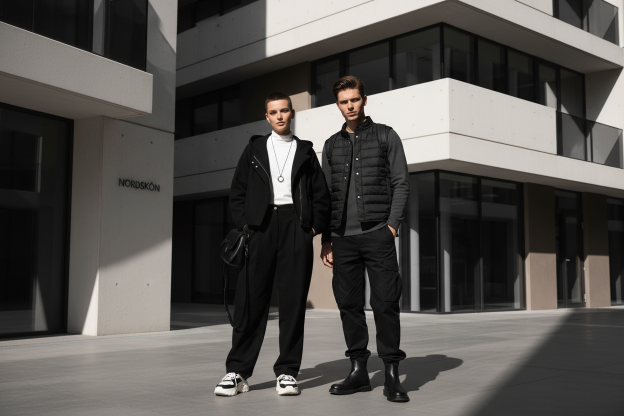 Hippe moderne urban header